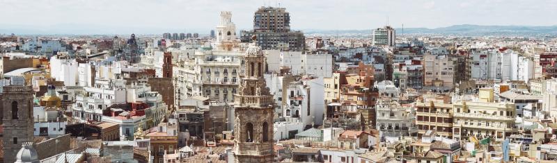 Valencia view from above